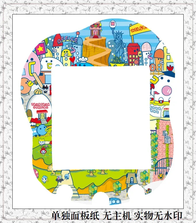 Bandai Tamagotchi Uni Electronic Pet Color Panel Film Panel Paper Soft Film Directly Paste  The Machine Without Disassembling It