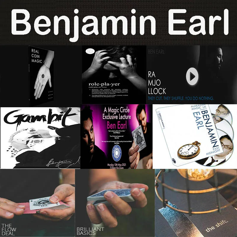 Magic by Benjamin Earl -The Magic Circle Lecture 2021 Ben Earl Gambit Trade Secrets Bundle Ramjollock Roleplayer - Magic tricks