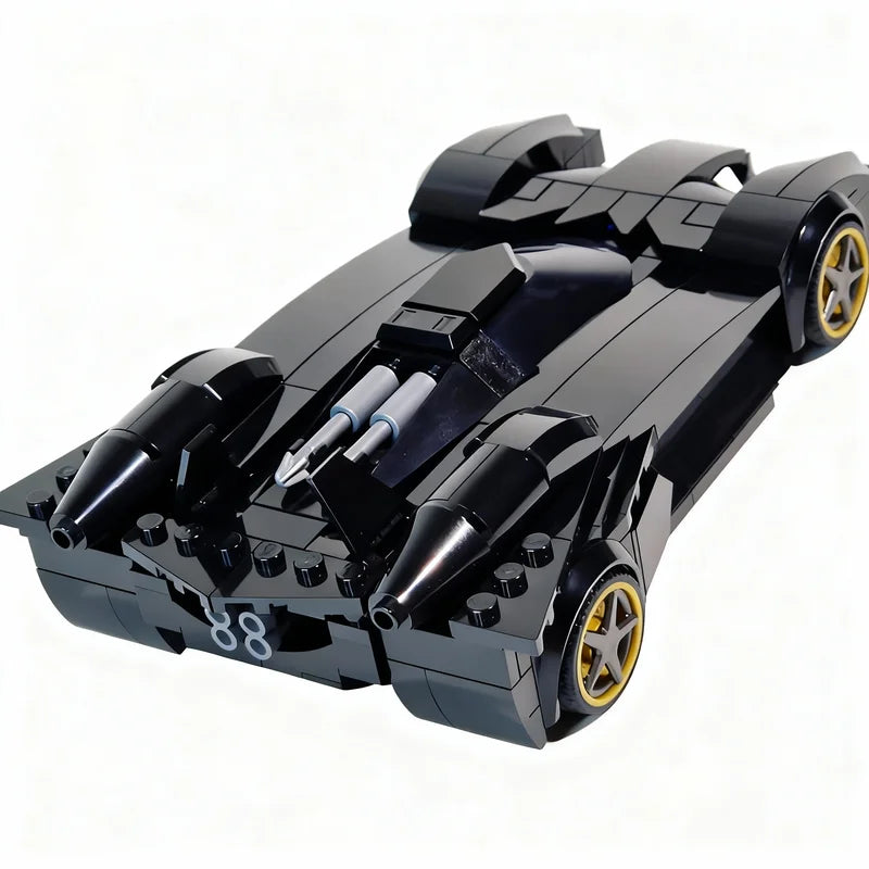 321pcs MOC Beware The Batmobile Super Heroes DCD Batmansed Model Building Blocks Creative Gift DIY Display Decor Adult Premium