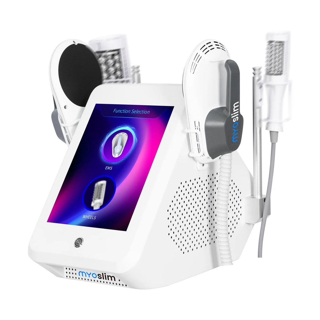 2 IN 1 200HZ EMS Roller Slimming Cellulite Reduction Inner Ball Roller 360 Degree Infrared Vacuum Roller Massage Beauty Machine
