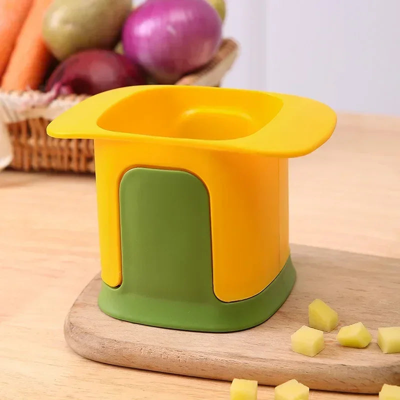 Multifunctional Vegetable Chopper Hand Pressure Onion Diced French Fries Cutter Kitchen Gadget Cucumber  Slicer Kitchen Tools