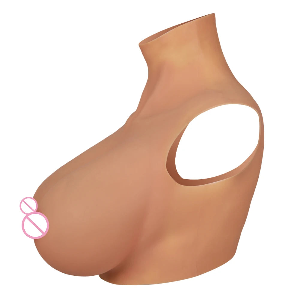 Crossdresser Silicone Fake women body Boobs Breast Forms  Lightweight version Thin version cosplay Drag queen Cross dressing