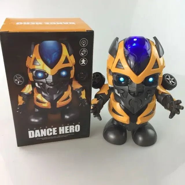 New 19cm Music, Lighting, Electric Dancing Robot Toy, Birthday And Holiday Gift