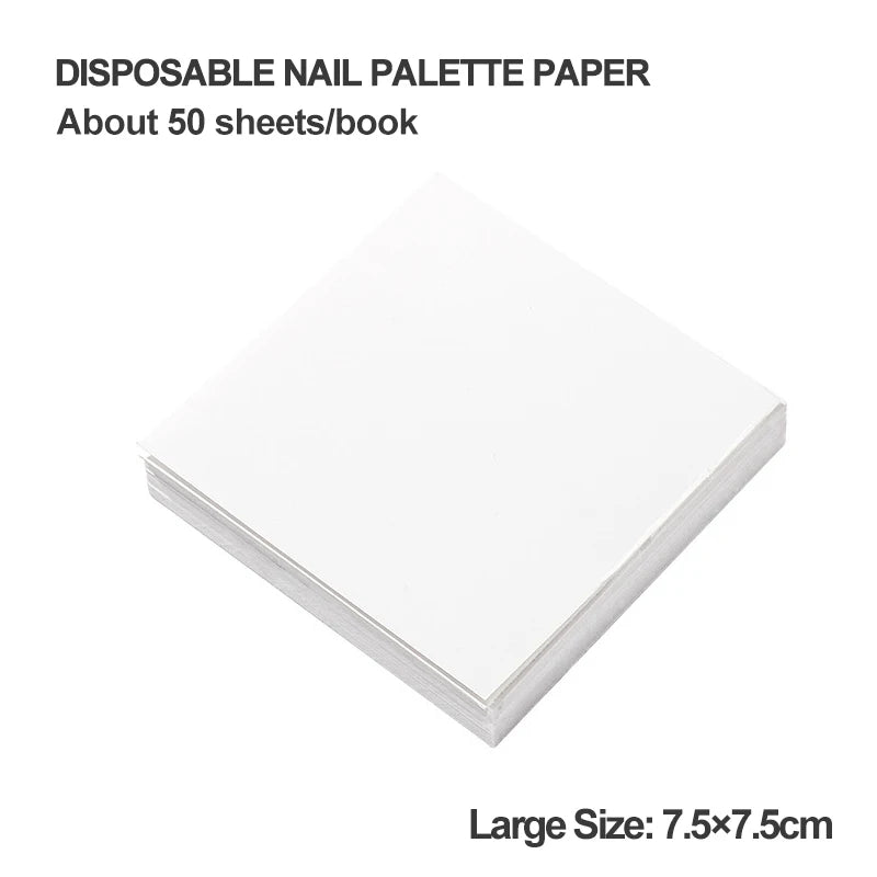 20/50/100PCS Nail Sponge & Grabber Clamp Set for Gradient Nail Art Gel Polish Design DIY Manicure Tools Professional Salon Use