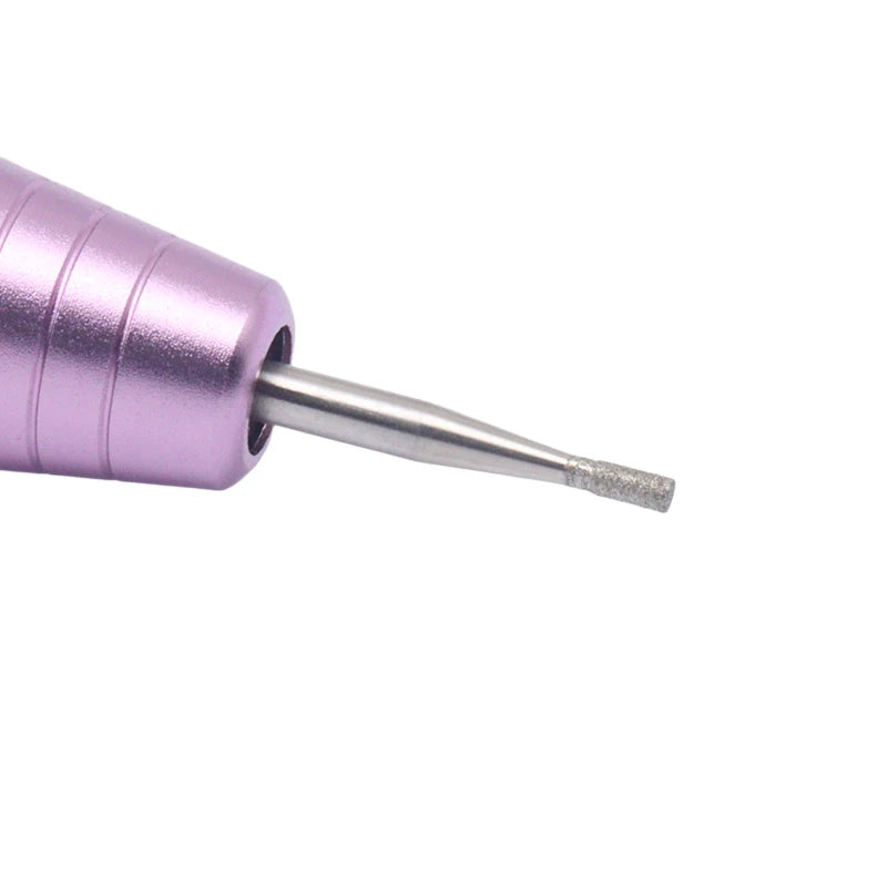 EasyNail 1 PCS 3/32" Diamond Burrs Drill Bit Nails Stainless Steel Cutter For Manicure Professional Remove Nail Gel Tools