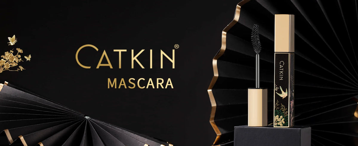 CATKIN Mascara Black, Volumizing & Lengthening Waterproof Nourish Eyelash Mascara, Create Longer and Thicker Looking Lashes