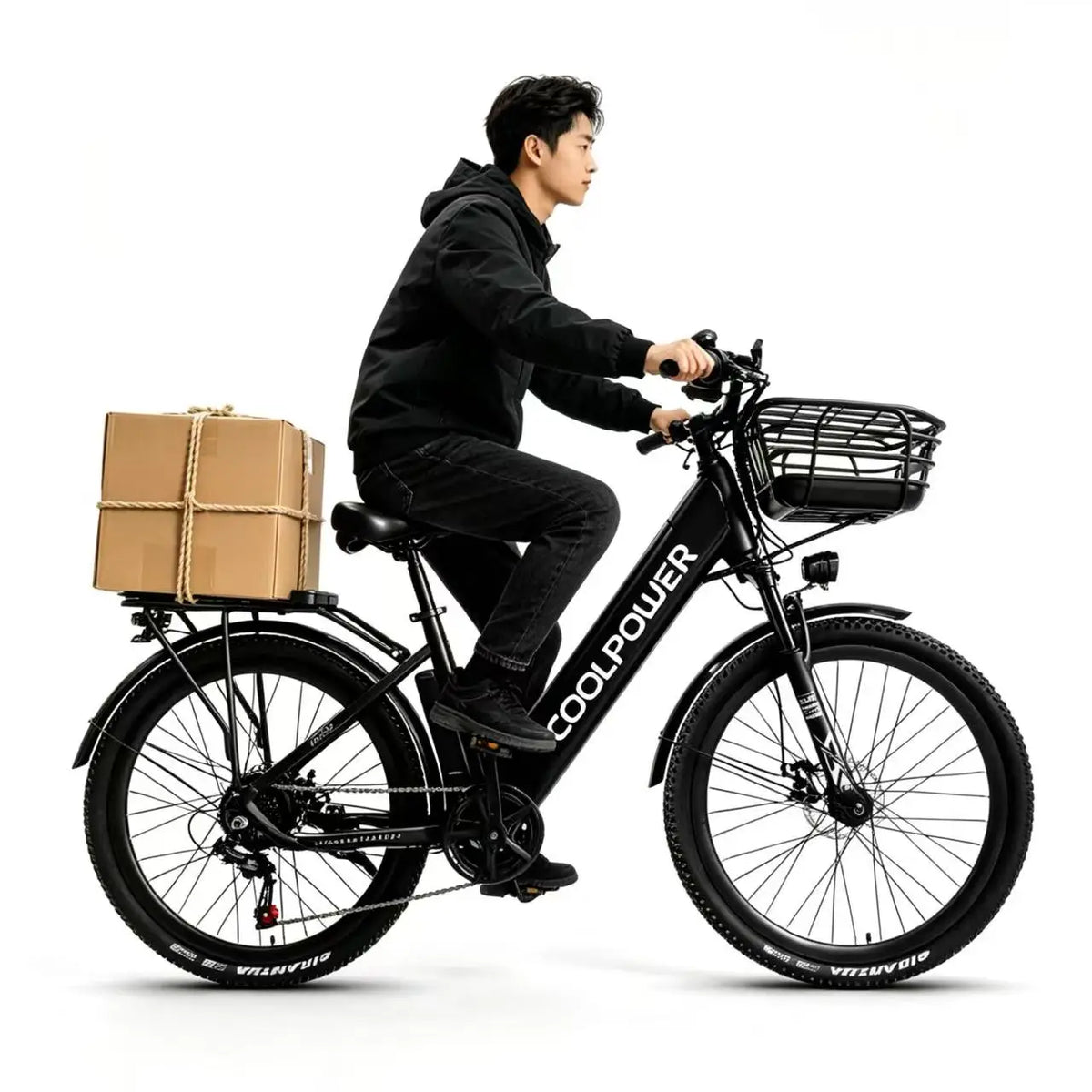 Adult E-Bike 48V 20Ah Battery 70 Range Road Electric Bicycle 26-Inch Tire City Ebike，Electric Bike