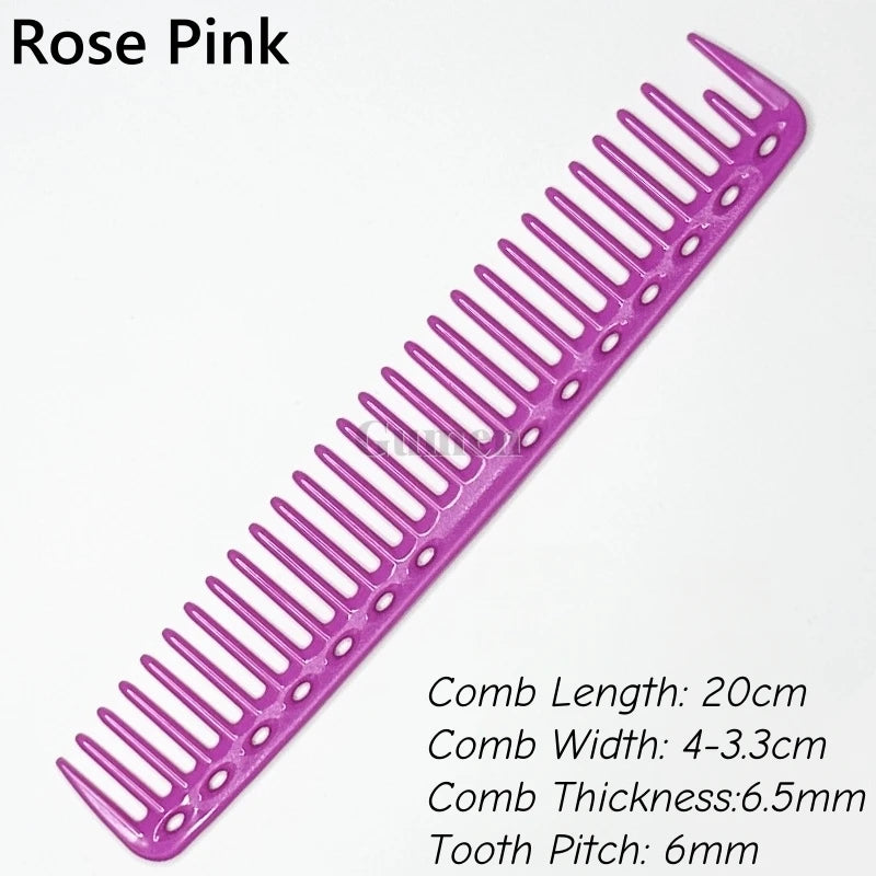 Wide Toothed Haircut Comb 452 332 339 Barber Hairdressing Hair Cutting Brush Anti-static Tangle Pro Salon Hair Care Styling Tool