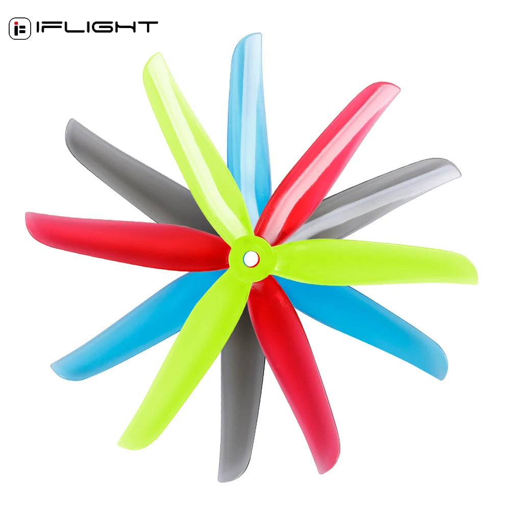 10pair/lot iFlight Nazgul F5 5inch Durable 3 Blade/tri-blade Polycarbonate Propeller 5mm Mounting For FPV Racing Drone