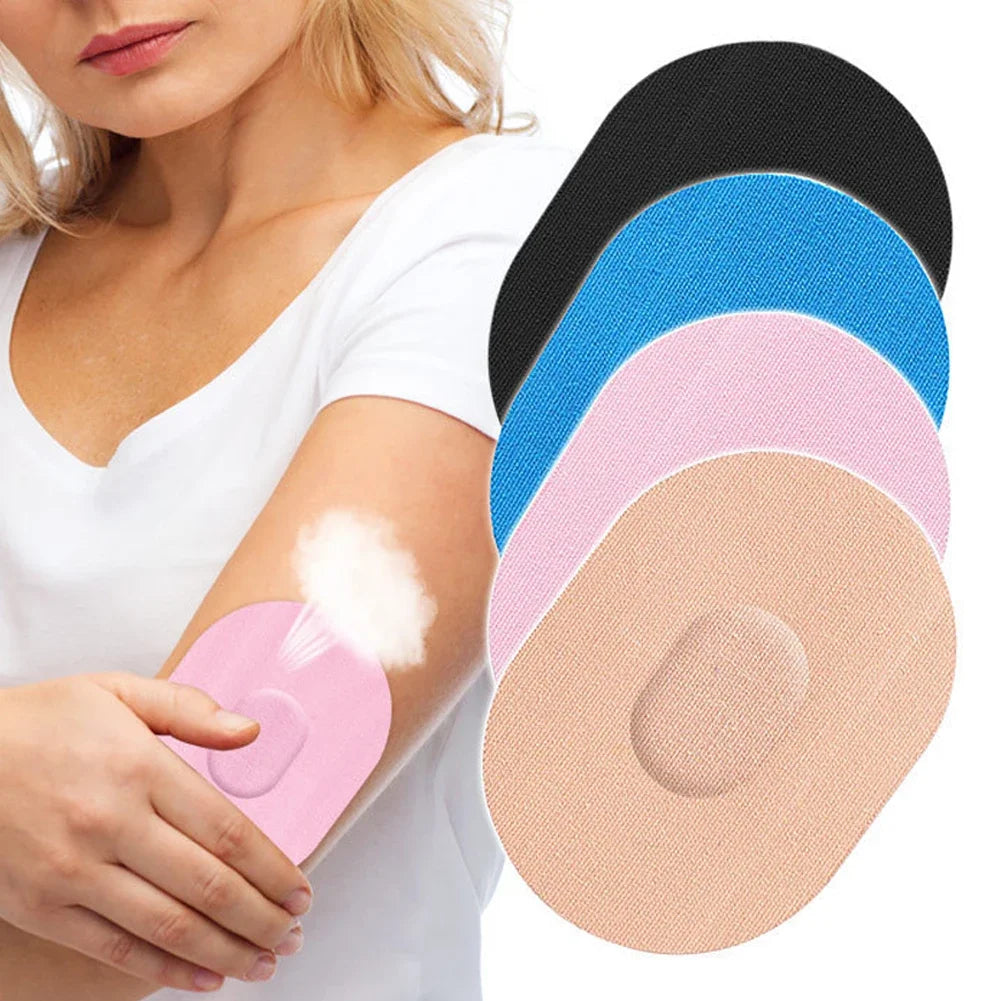 10Pcs Glucose Meter Sensor Fixing Waterproof Patch Protection Label is Applicable to Freestyle Libre Sensor Diabetes