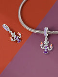 2025 Hot Sale Charms Bead 925 Sterling Silver Christmas Halloween Witch Hat Fit Bangle Bracelet Necklace DIY Jewelry