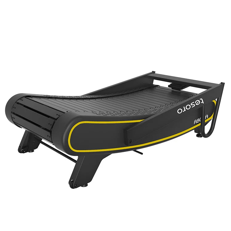 Non-electric Power  Free Assembly Semi Commercial  Curved Treadmill  for Walking /jogging/running and Sprint Cardio Exercise