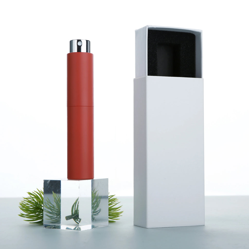 10/15/20pcs 10ml Perfume Bottle and Boxe Rotary Press Fine Mist Perfume Sprayers Reusable Perfume Gift Box Separate Bottles
