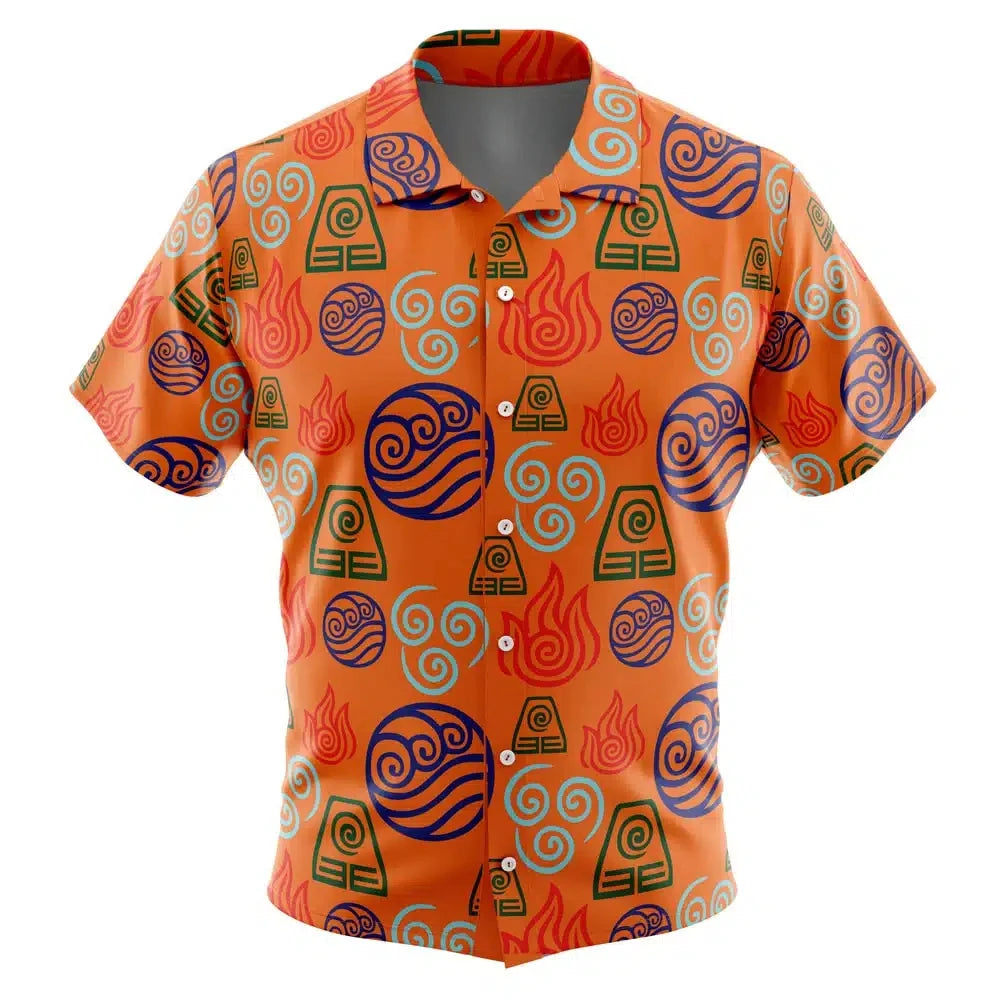 Chip N Dale Button Up Hawaiian ShirtFashion Trend Breathable Loose Versatile Casual Sports Summer Men