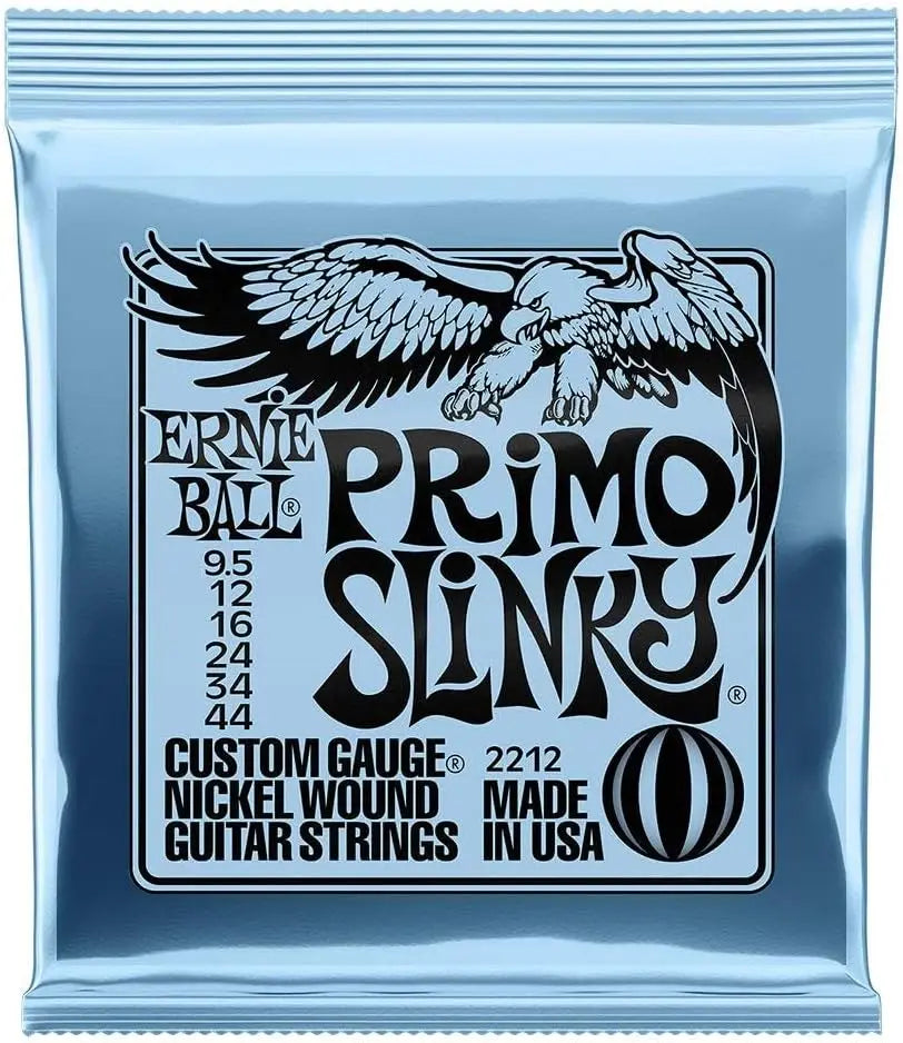 5pc/10pc Ernie Ball Slinky Nickel Wound Electric Guitar Strings – 7-Strings & 8-StringS Available