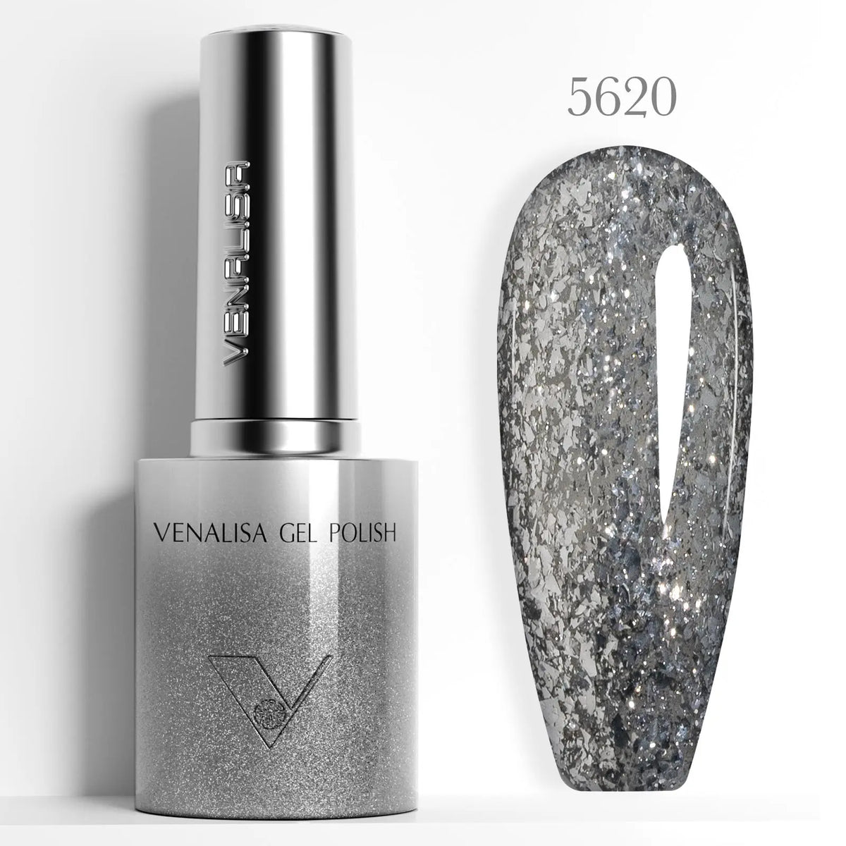 10ml Venalisa Hema Free TPO Free Gel Nail Polish Christmas New Year Soak Off Glitter Red Colors Cat Eye Magnet Nail Gel Polish