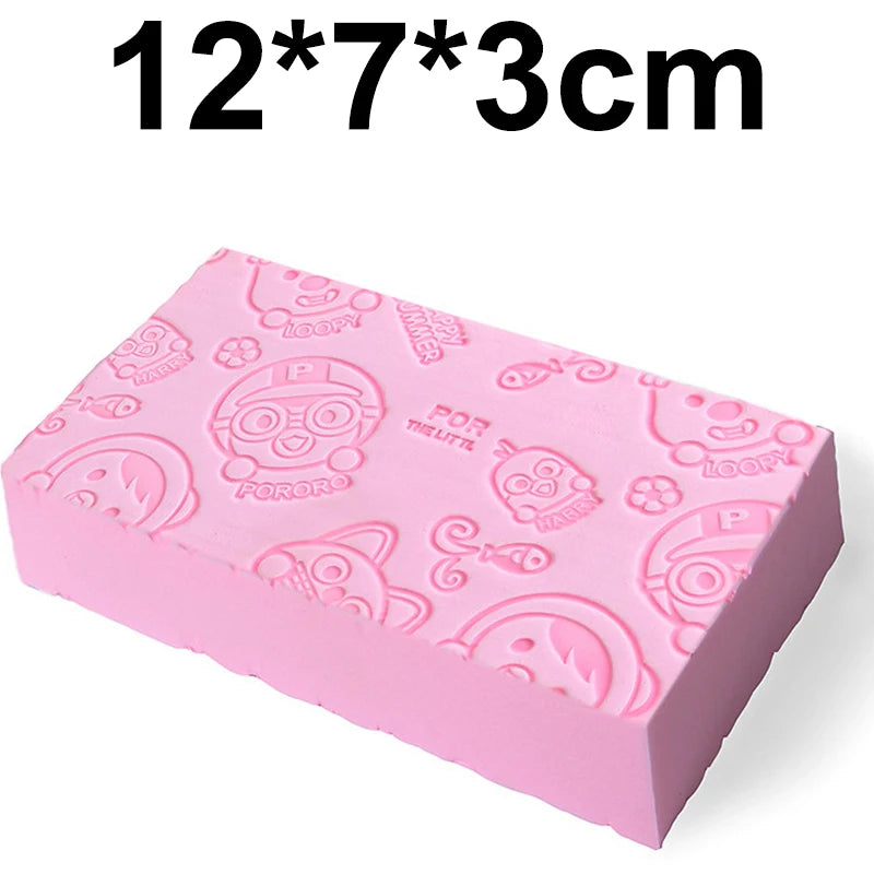 1 pcs Magic Sponge Children Bath Sponge Body Dead Skin Remover Exfoliating Massager Cleaning Shower Brush Peeling Sponge