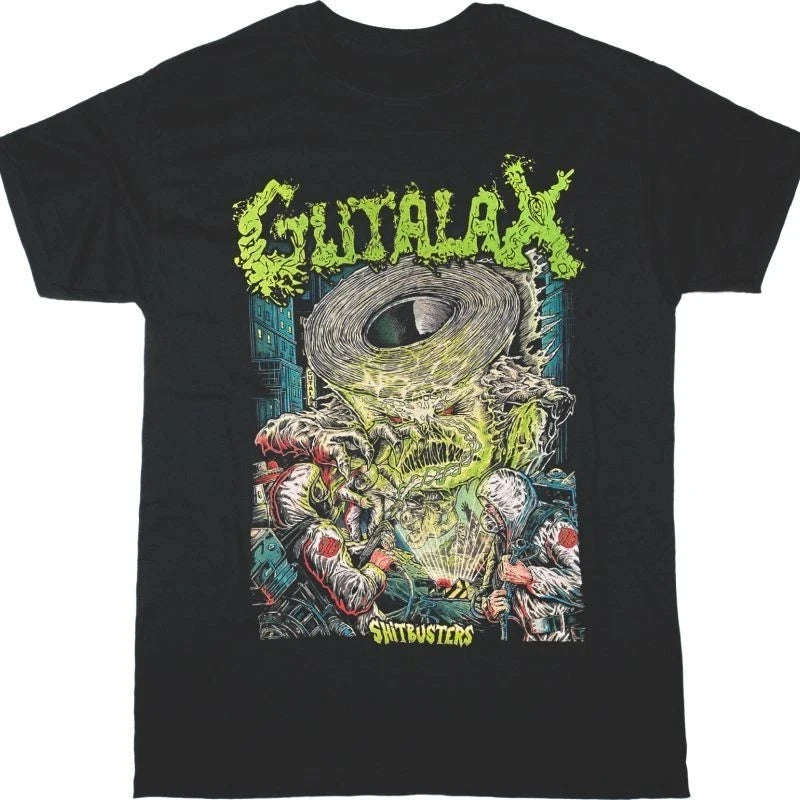 GUTALAX SHITBUSTERS T-SHIRT  Graphic T Shirts Mens T Shirts
