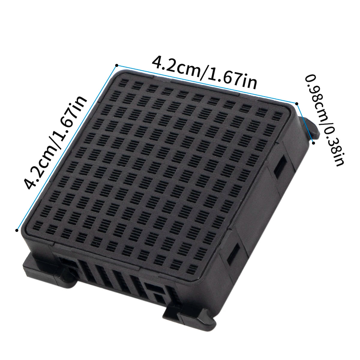 2 Pcs Fresh Air Activated Carbon Filter for Liebherr Refrigerator, Replaces 909698900 9882429 7440021 - 00 9096989 Filters