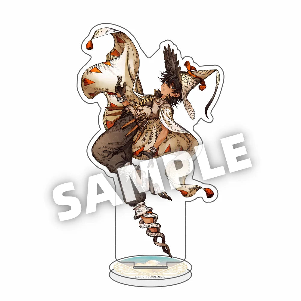 Witch Hat Atelier Anime 15CM cute Keychain Acrylic Stand Model Cosplay Characters Ornament Accessories Collection Goods Gifts