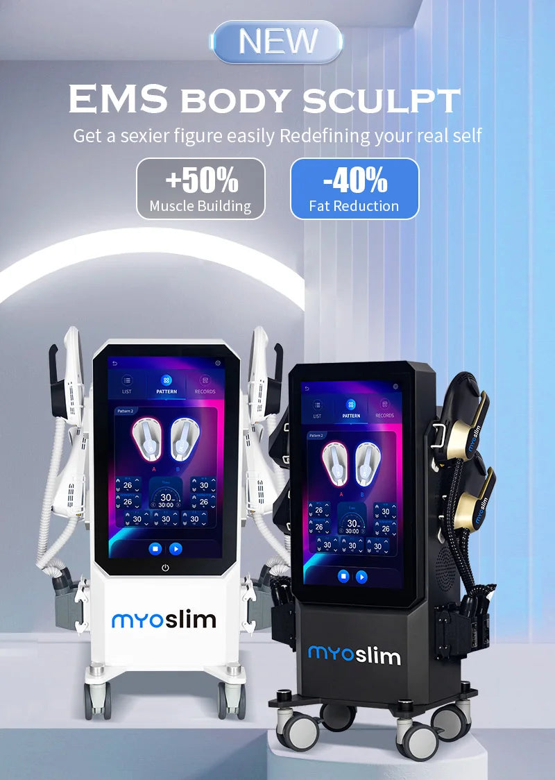 Professional MYOSLIM Sculpting NEO RF Machine EMS Body Slimming  PRO Muscle Stimulation Fat Removal