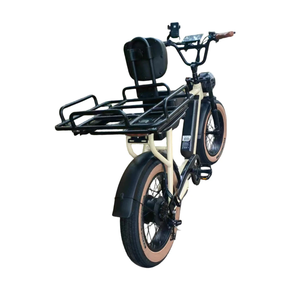 High-Speed 45km/h Electric Bicycle with Aluminum Alloy Frame Air Suspension Front Fork Integrated High-Speed Brushless Motor