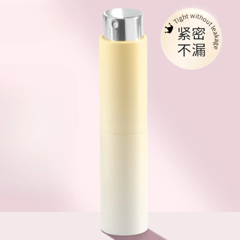 Refillable Portable Perfume Atomizer High End Travel Perfume Bottle With Rotating Press Spray And Leak Proof Design For DailyUse