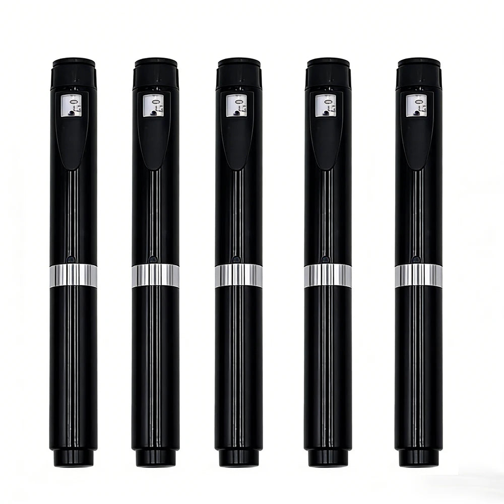 Black Magic Pen Accurate Dosage Kit 3ml Empty Cassette Bottle Cartridges Disposable 4/6/8mm Pen Tip for Insulin Injection Pen