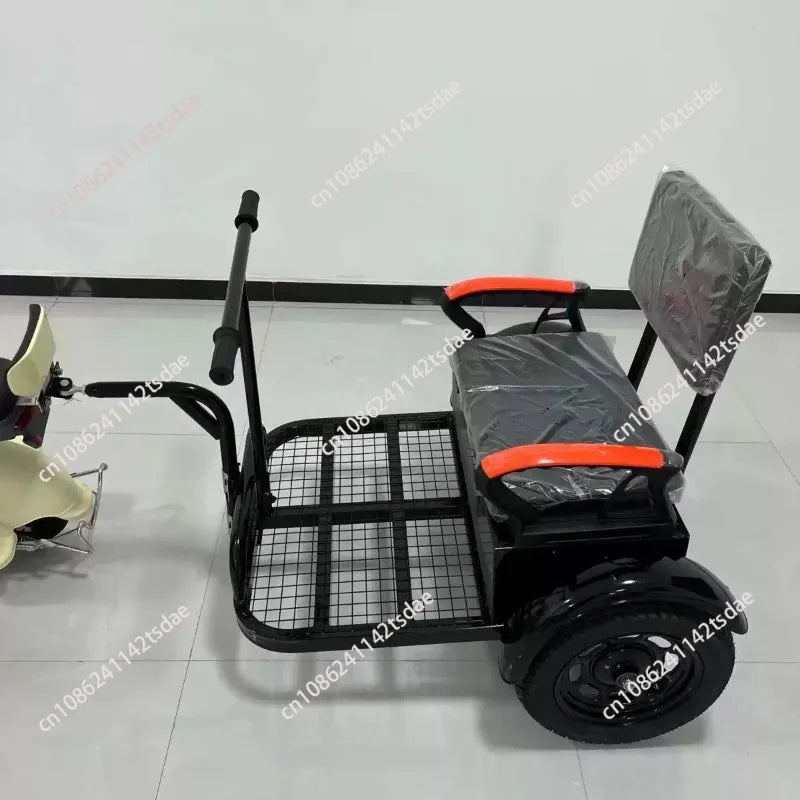 Bicycle Electric Motorcycle Trailer  Rear  Outdoor Pet Small Trailer
