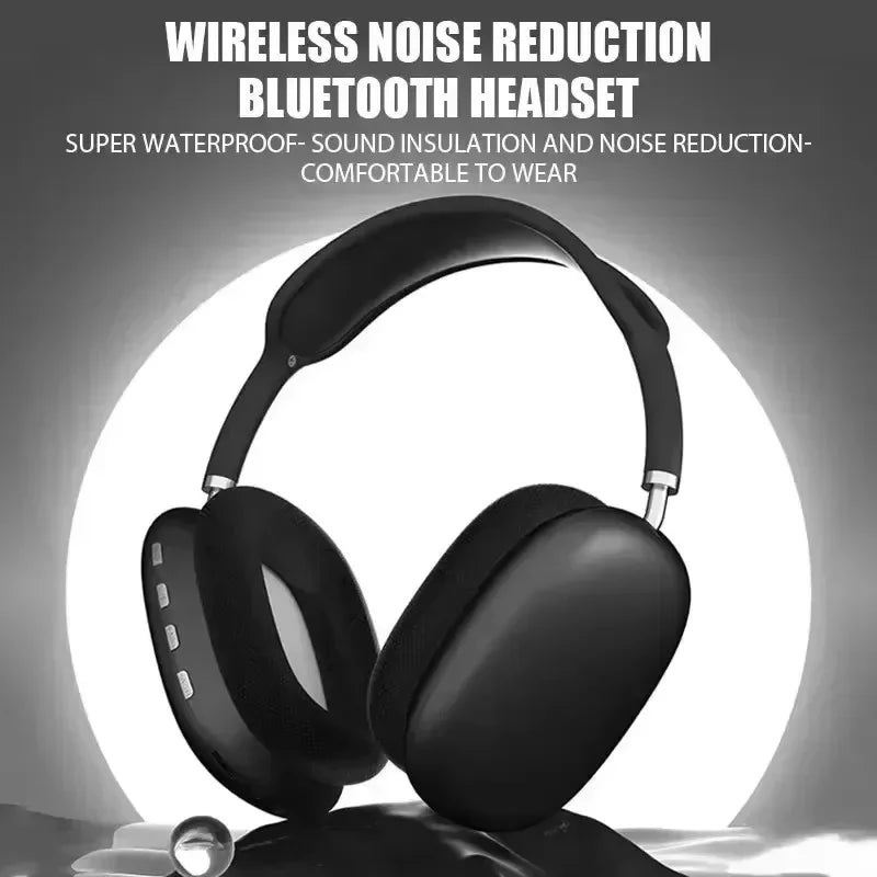 New Bluetooth Wireless Headset with Mic: Stereo Earphones Designed for Sports, Gaming, and Seamless Phone Connectivity