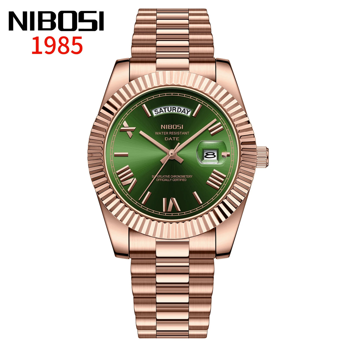 NIBOSI Fashion Quartz Men Watch Top Brand Luxury Wristwatch Day Date Miyota Watch Men Waterproof Steel Male Clock Reloj Hombre