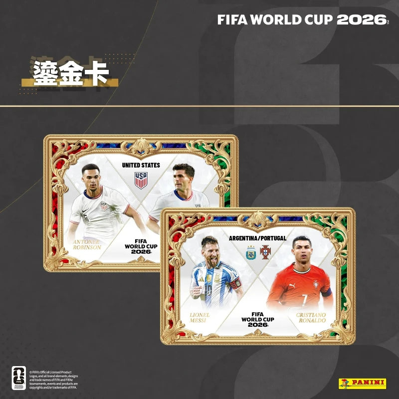 New KAYOU PANINI FIFA World Cup 2026 Football Trading Cards World Cup Souvenirs Sports Trading Card Collect Commemorative Cards