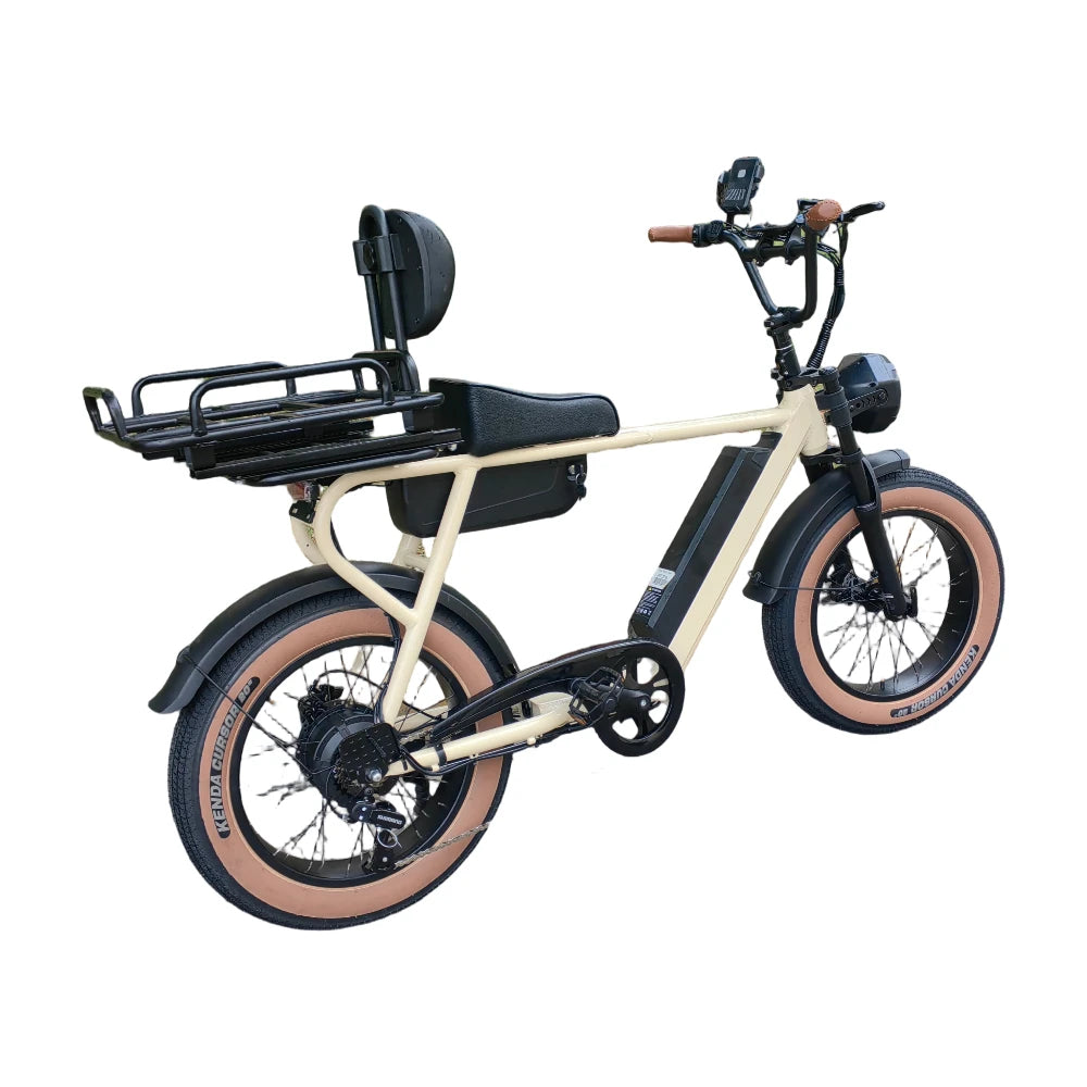 High-Speed 45km/h Electric Bicycle with Aluminum Alloy Frame Air Suspension Front Fork Integrated High-Speed Brushless Motor