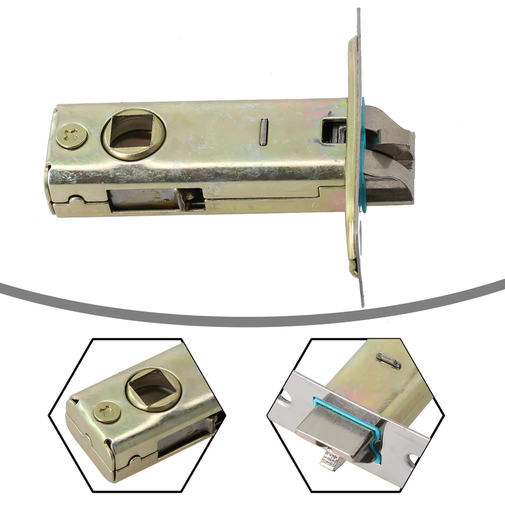 Door Lock Core Tubular Latch Internal Bolt Facility Sprung Catch Lock Core Tongue Lockcase Fitting Bathroom Insert Core Hardware