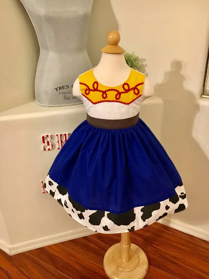 Cowgirl Outfit, Jessie Outfit, Jessie Dress Jessie inspired costume, Jessie Halloween costume Toy story costume toddler baby