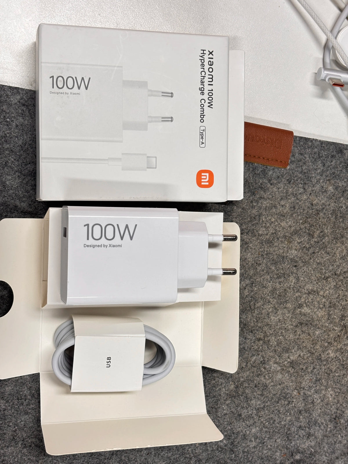 Original 100W Xiaomi Charger Turbo Super Fast Charge EU Adapter Type C Cable For Mi 15 13T 12S Redmi Note 14