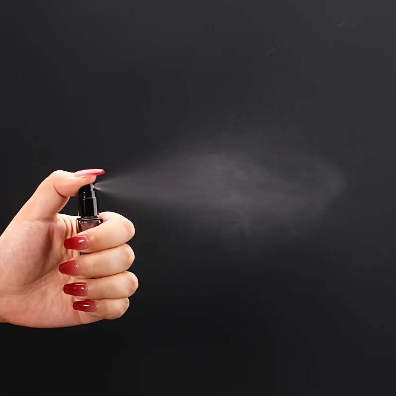 20pcs 3ml/5ml/10ml Square Empty Glass Perfume Spray Bottle Refillable Fragrance Fine Mist Atomizer Portable Liquid Containers