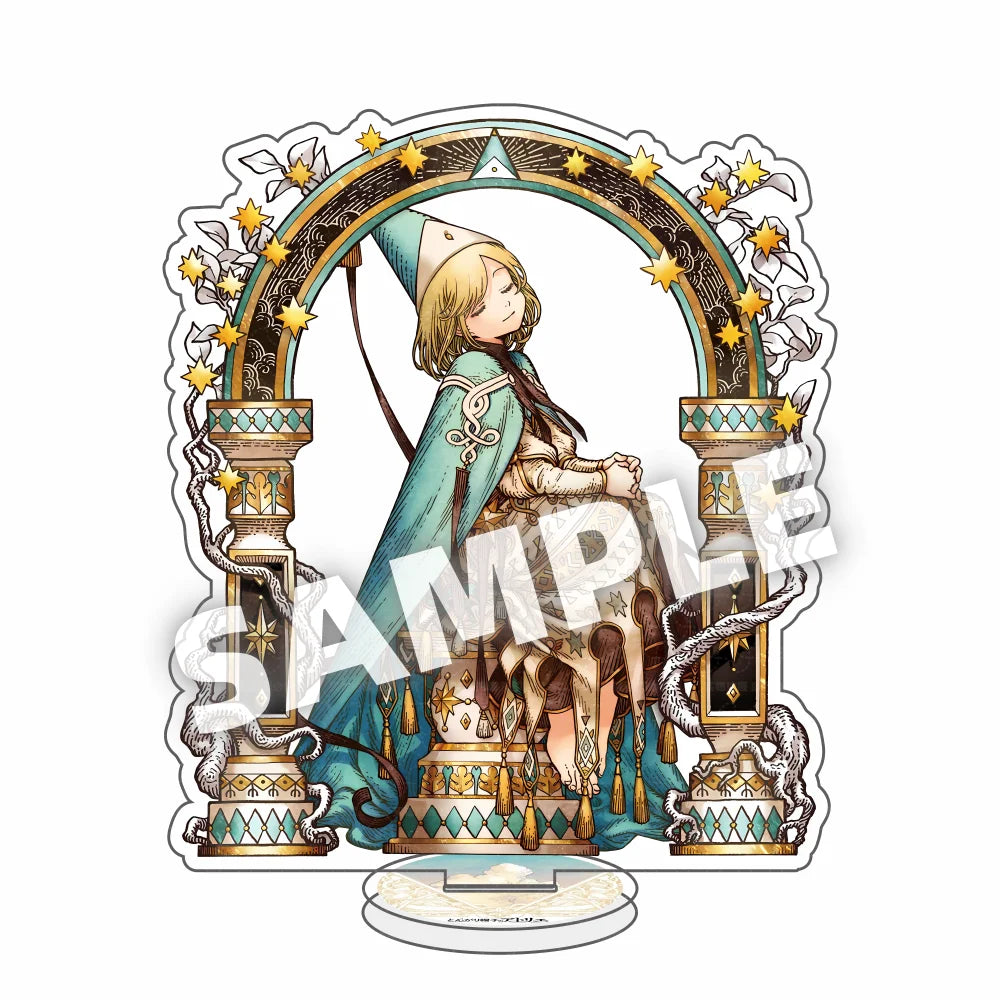 Witch Hat Atelier Anime 15CM cute Keychain Acrylic Stand Model Cosplay Characters Ornament Accessories Collection Goods Gifts