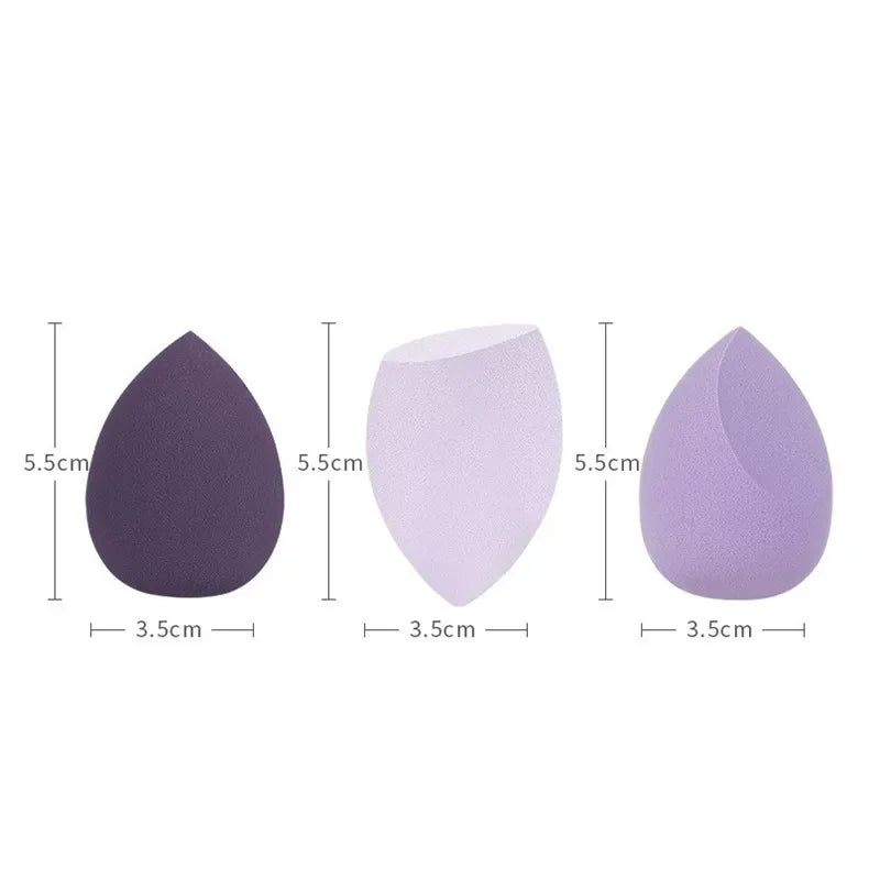 1Pcs Cosmetic Puff Makeup Latex-Free Comestic Egg Sponge Puff Dry Wet Use Women's Makeup Foundation Sponge Make Up Tools