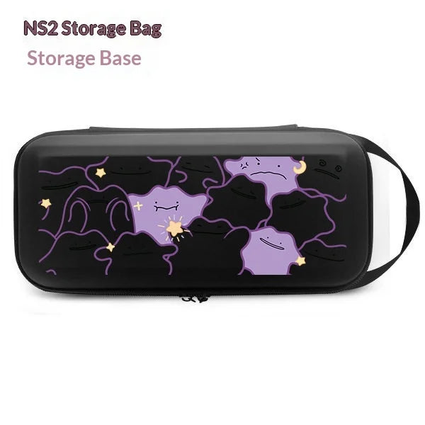 Switch 2 Hard Shell Handheld Storage Bag Ns2 Protective Case Pokemon Pokopia Game Card Box Versatile Anti-Fall Bag For Ns2