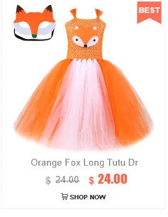 Maple Leaf Sunflower Fairy Costumes Girls Fall Autumn Long Tutu Dress for Kids Thanksgiving Halloween Fancy Outfit with Wings
