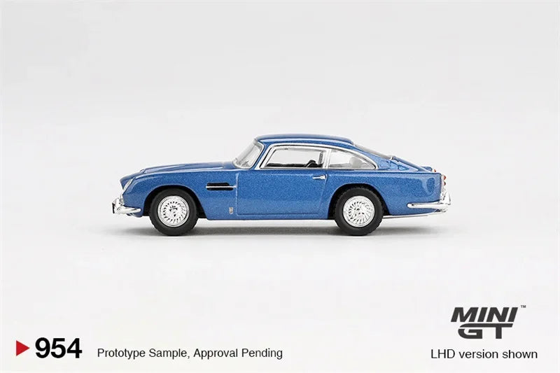MINI GT 1:64  DB5 Sierra Blue Diecast Model Car