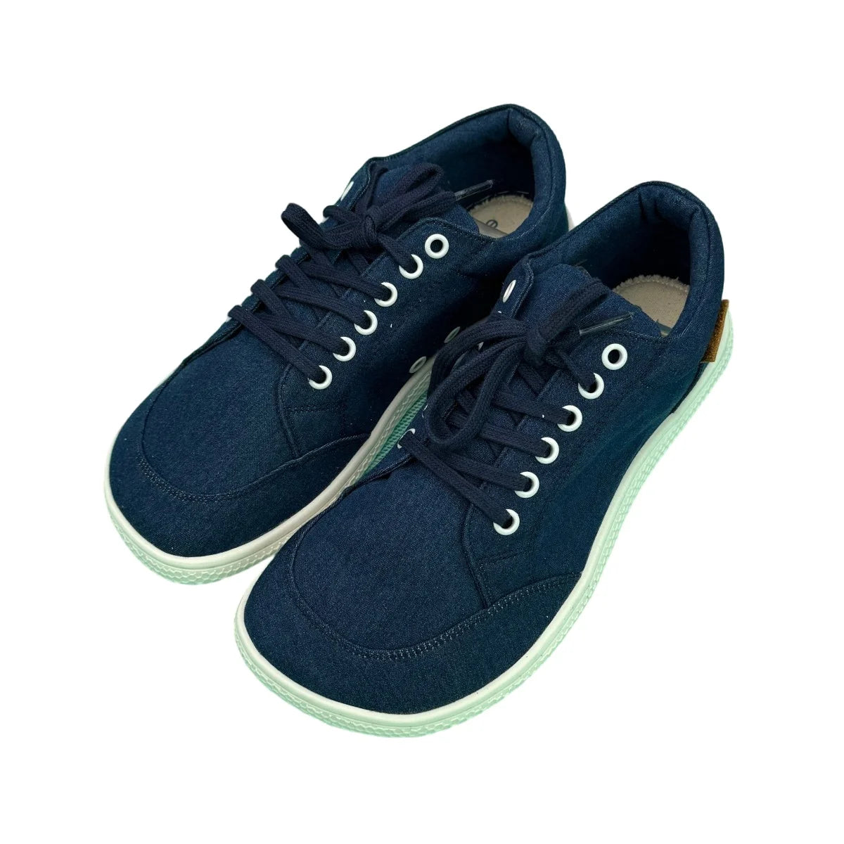 Tipsietoes Barefoot 2025 Canvas Sneaker For Women Men Flat Soft Zero Drop Sole Wider Toe Box Flexible Light Weight