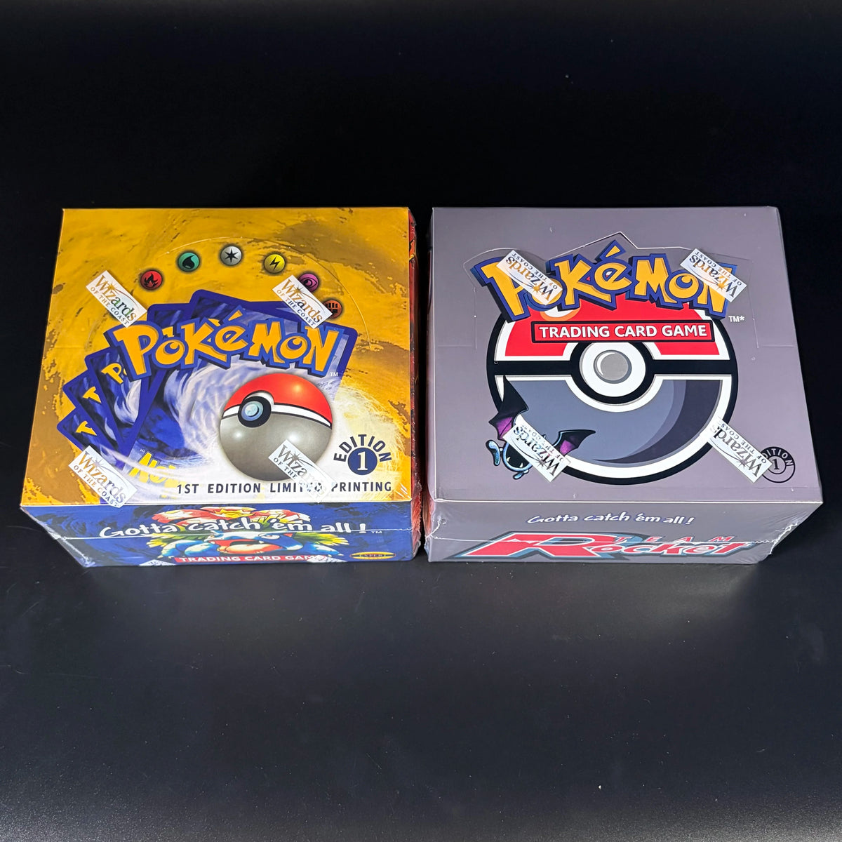1999-2002 PTCG BOOSTER BOX Unopened Base Set(BS/Rocket(RO/Destiny(N4/Fossil(FO)/Jungle(JU Art Varia PKM Collection Proxy Card