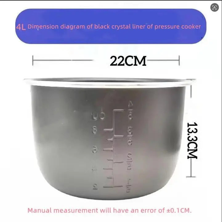 Universal inner pot accessories 4L/5L/6L step-up pressure cooker non-stick pot inner pot universal inner pot pot core