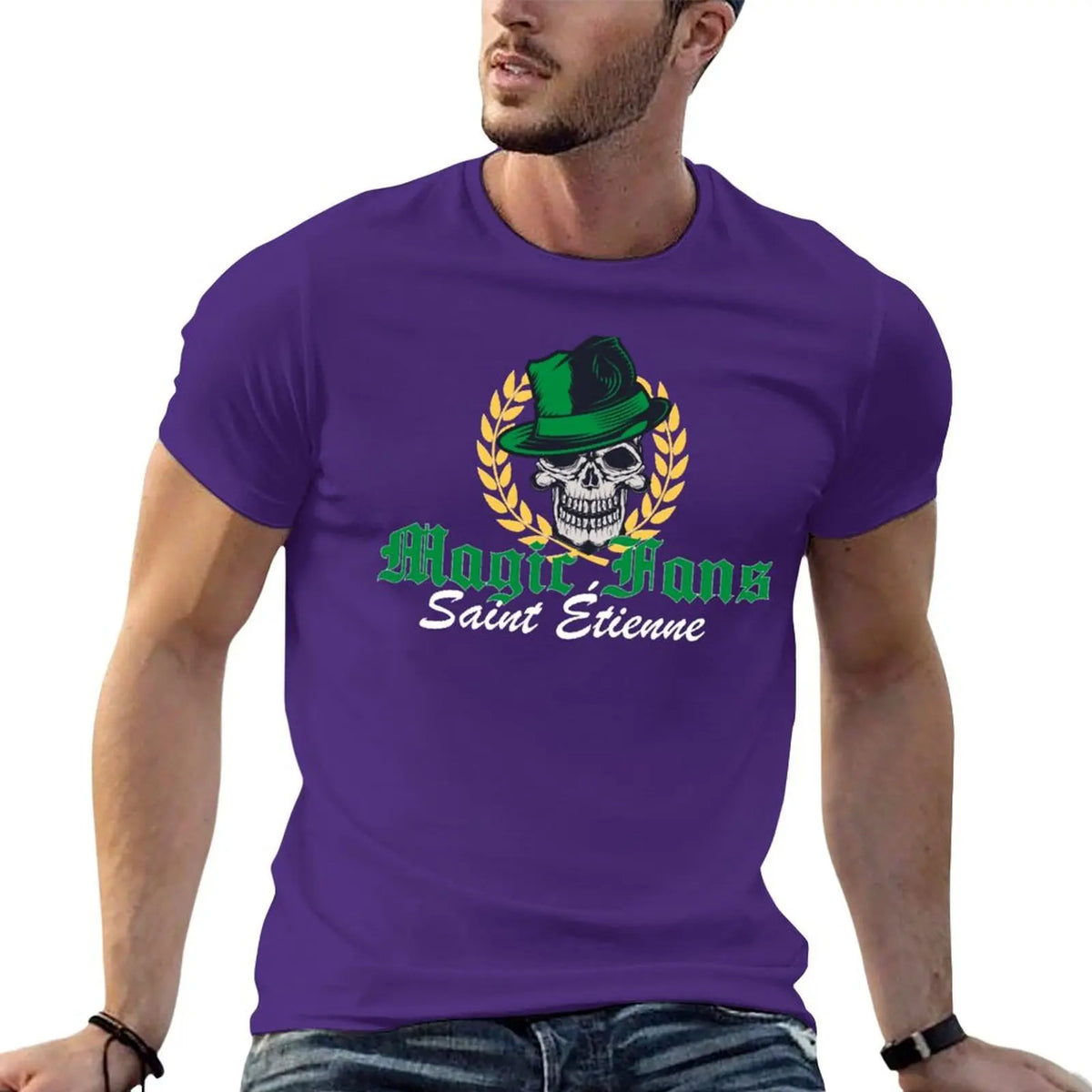 Ultras Magic Fans - Saint-étienne Magic Fans - Saint étienne T-Shirt sublime korean fashion anime clothes mens designer clothes