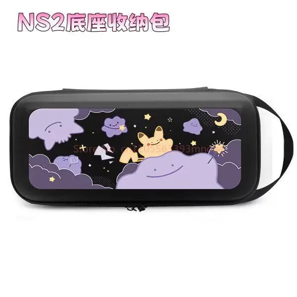 Switch Ns2 Hard Shell Protective Case For Cute Anime Character Pattern Handheld Game Console Accessories Periphery Joystick Cap