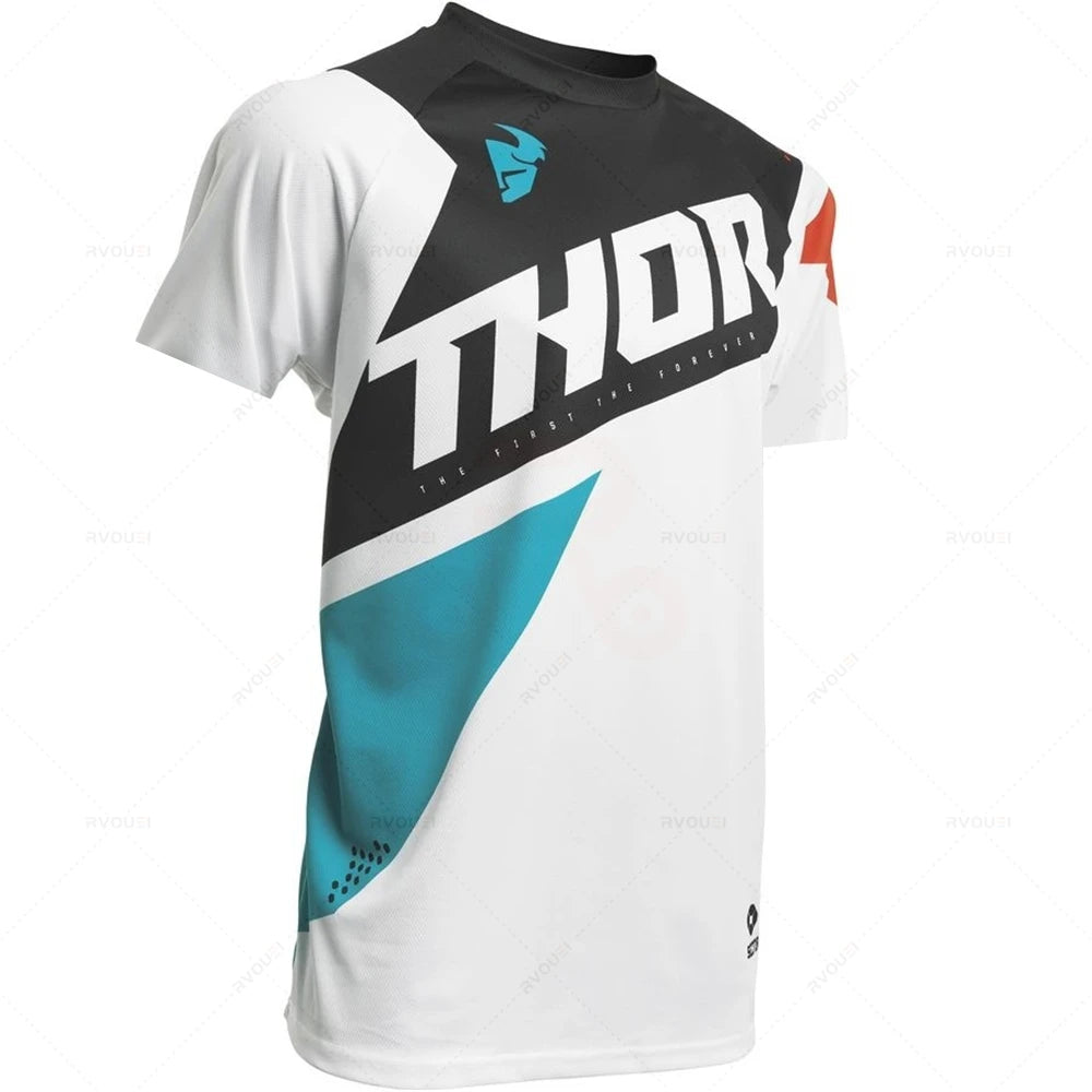 Cross Country Racing Mountain Bike Jersey Short Sleeve Downhill T Shirt Poc MTB Shirt Offroad MX Enduro Bicycle Jersey Motocross