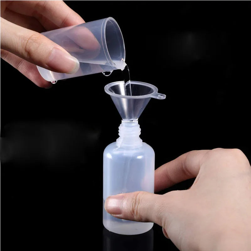 10pcs 3ml-120ml Plastic Dropper Bottles Empty Squeeze Liquid Eye Dripper Containers with Child Resistant Cap Travel Sample Vials