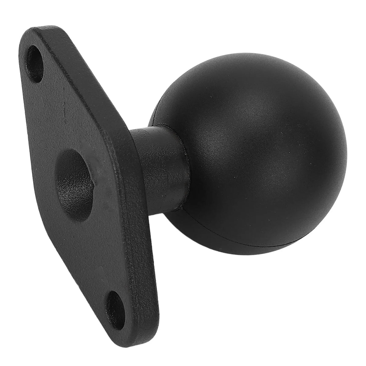 1.5in Ball Mount Base Anodized Aluminum Alloy Round Plate with C Size Double Socket Arm for RAM Mounts C Size Ball Mount Adapter